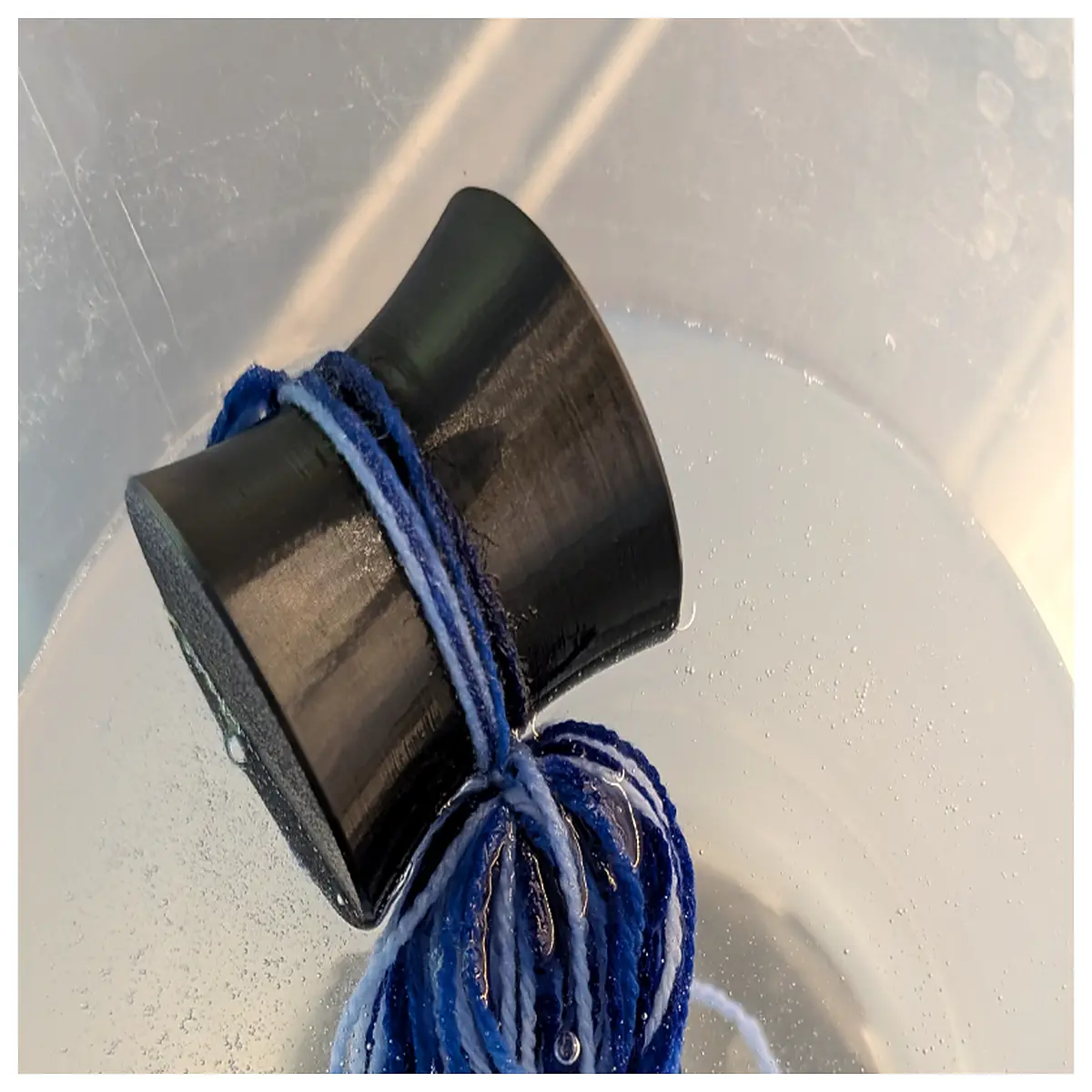 egg laying mop float buoy marker for fishing net cleaning