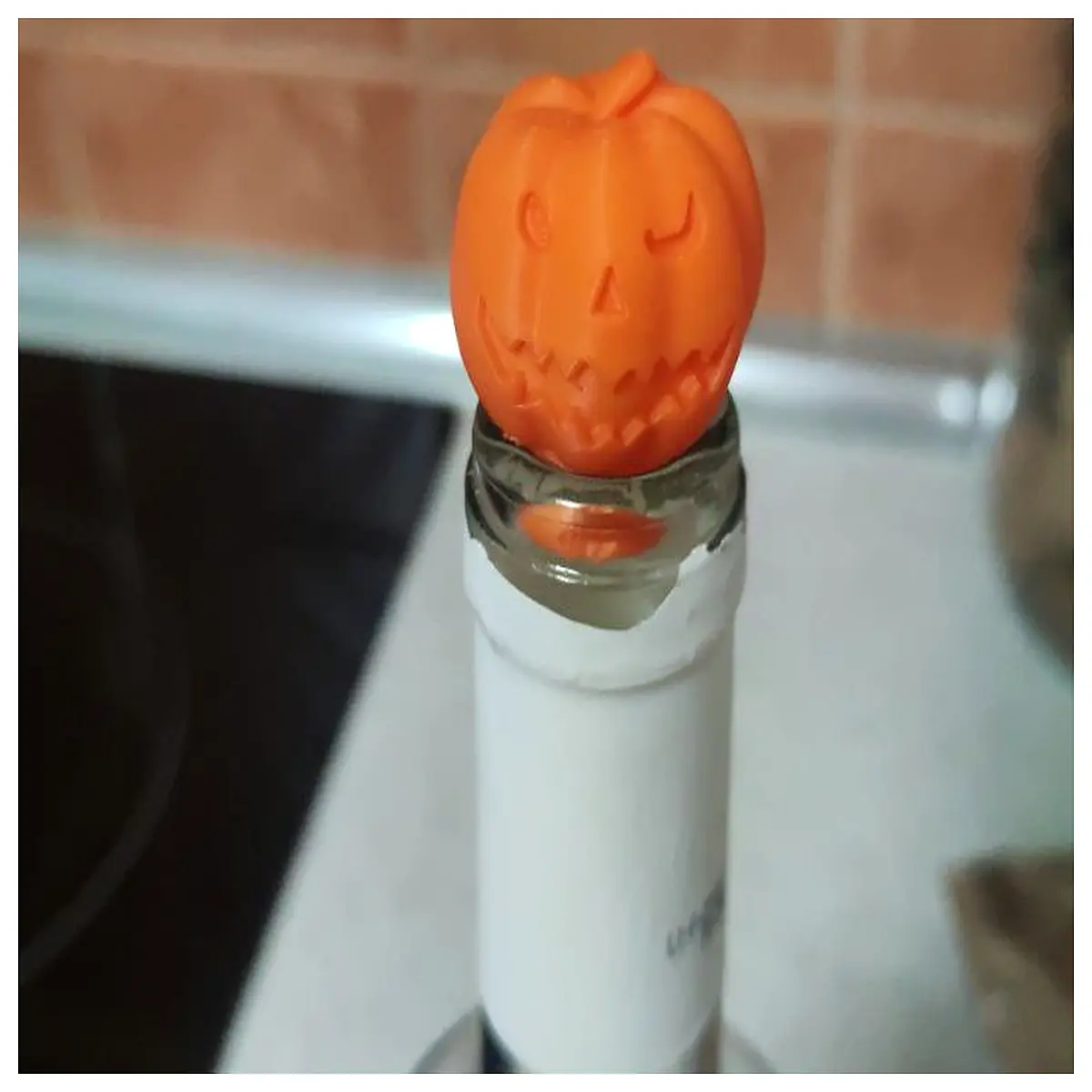 halloween wine stopper air tight vacuum seal for red white wine bottle preservation gift