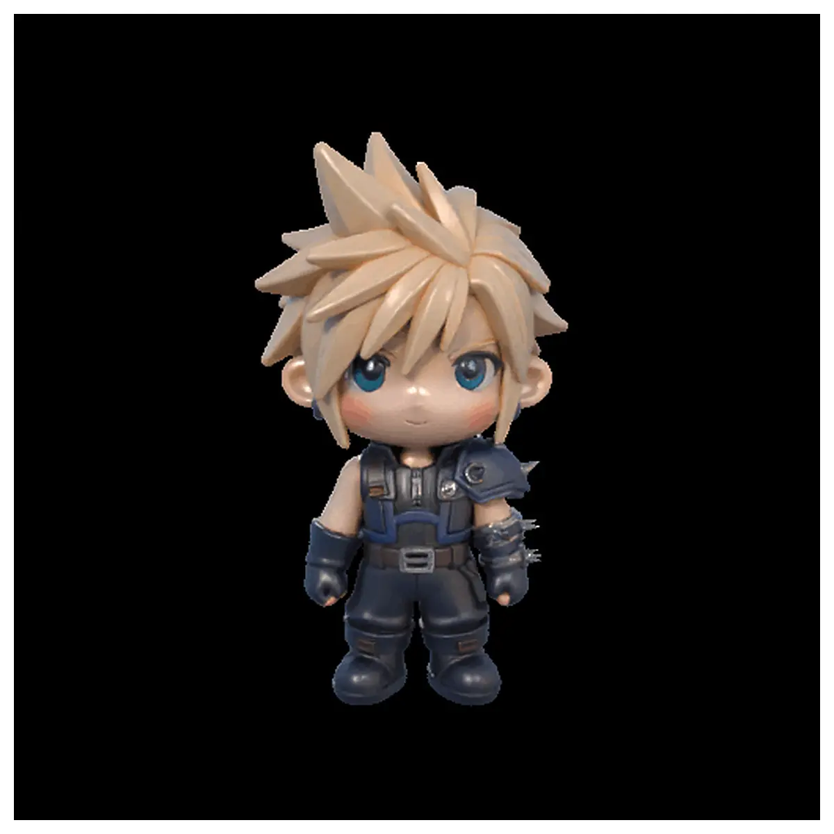 7 cloud strife action figure collectible cosplay prop fans
