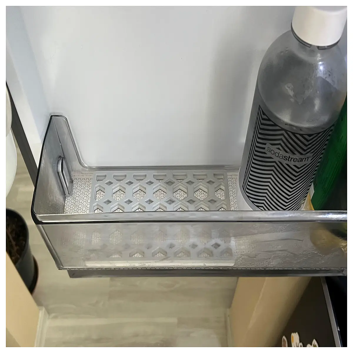 milk bottle bottom grid protector anti slip base mat for dairy storage fridge organizer tray non slip pad