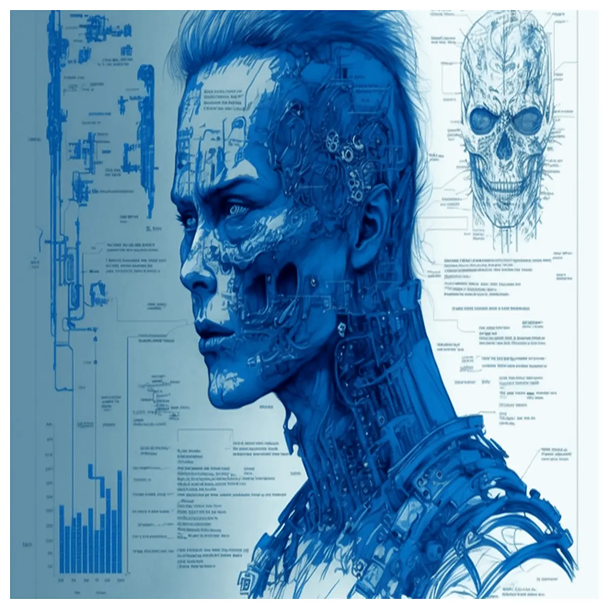 terminator poster wall art sci fi movie print large canvas home decor vintage style