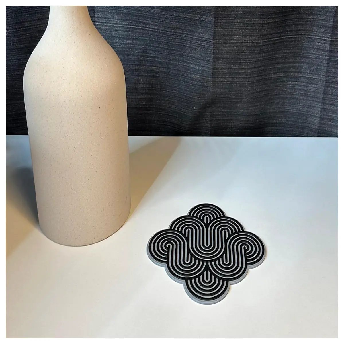 modern drink coasters set cloud design non slip silicone protective table mat for coffee wine glass home decor gift