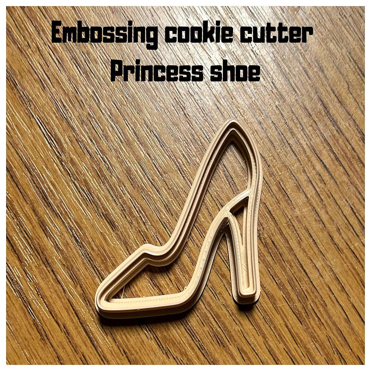 princess shoe embossing cookie cutter for sugarcraft fondant cake decorating baking tools