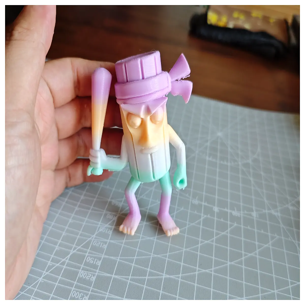 funny mythical creature desk toys weird figures cute cartoon style collectibles for office shelf decor