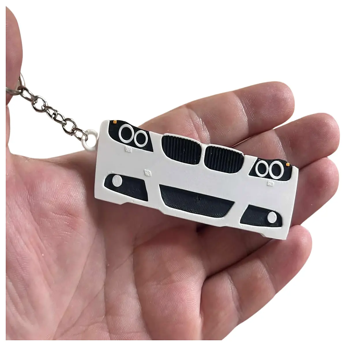 e90 keychain metal leather fob tag replacement for 3 series car accessories