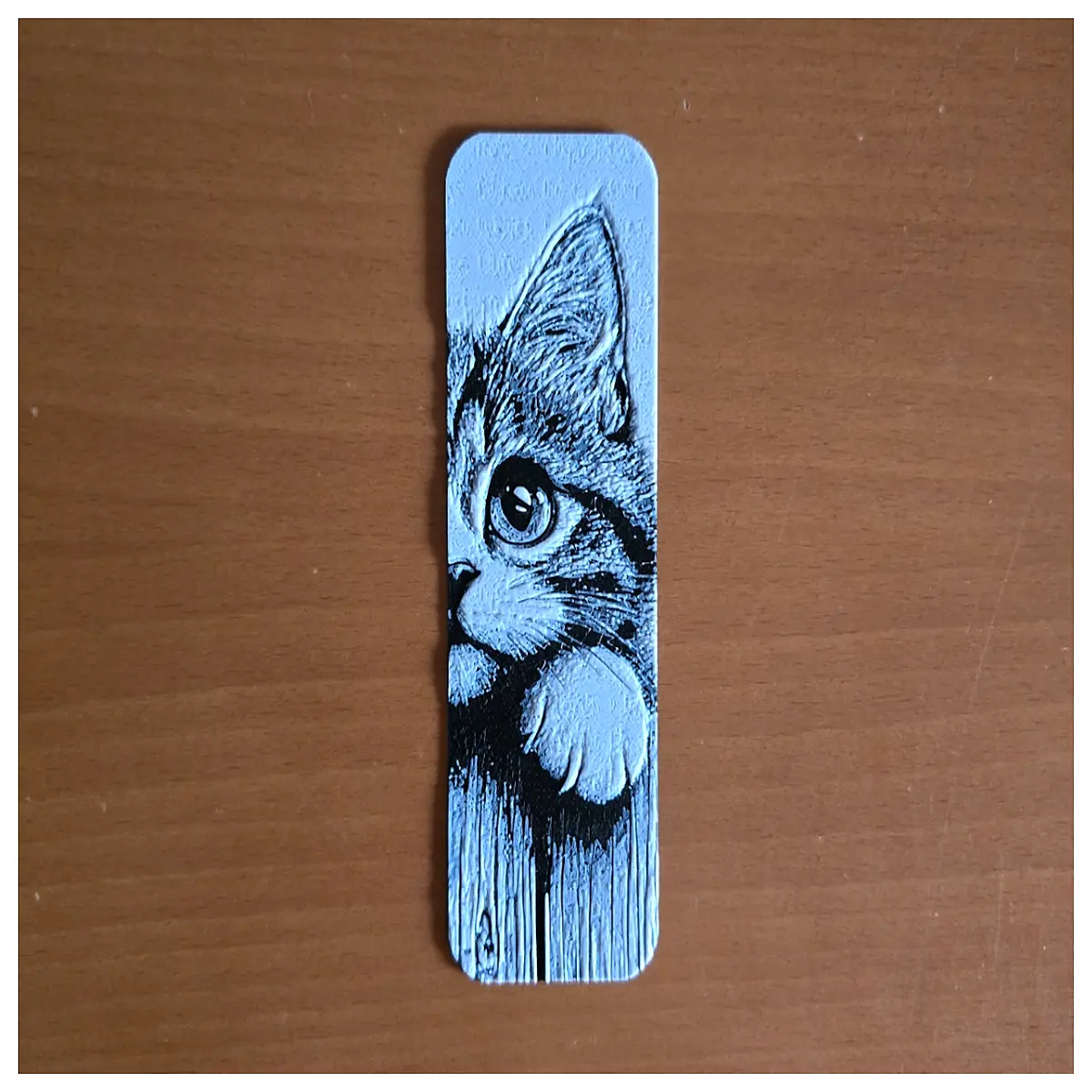 cute cat bookmark metal or plastic for reading lovers kawaii animal page marker students and bookworms