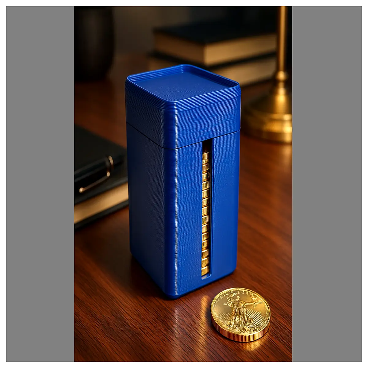 stackable coin parts organizer box plastic storage container for craft supplies and small hardware