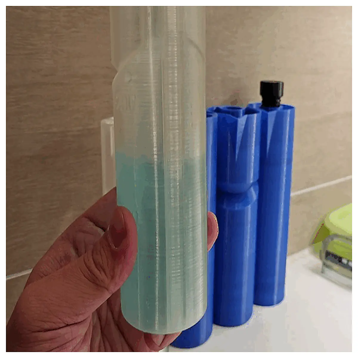 graduated squeeze bottle with measurement marks for precise dispensing of liquids sauces and condiments
