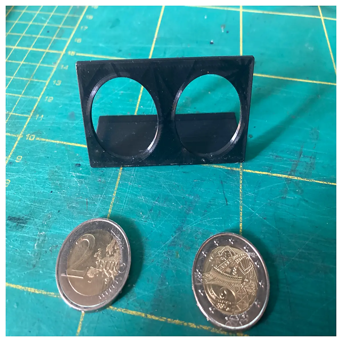 paris 2024 commemorative coin holder for 2 euro coins collector gift box