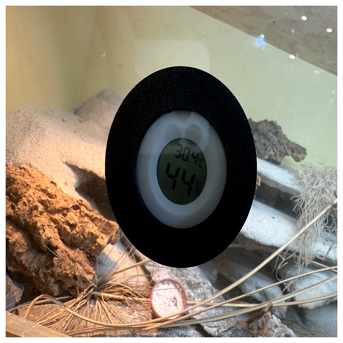 45mm round thermometer mount bracket for wall weather station sensor holder