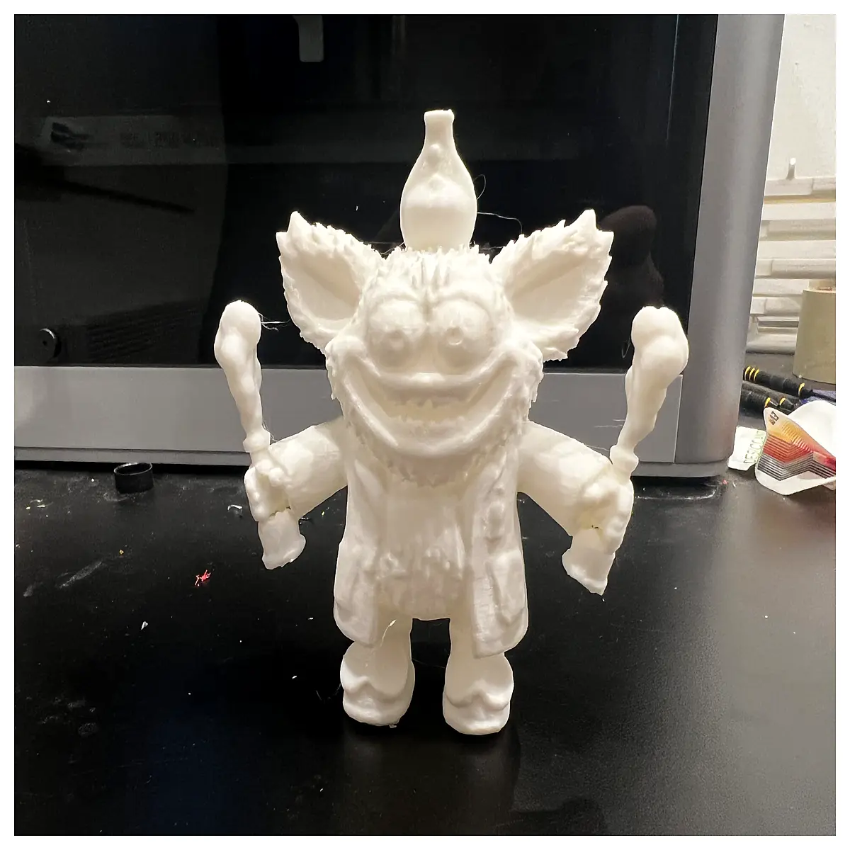 dr fuzzlab action figure collectible resin statue horror toy piece