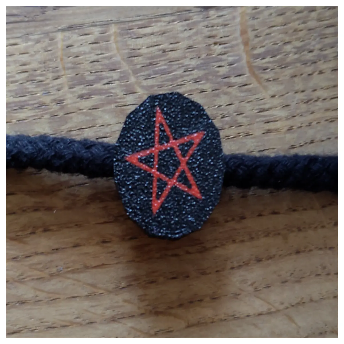 star shaped cord beads with center hole for macrame jewelry making and diy craft projects