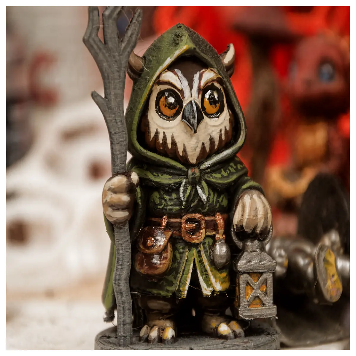 dnd owl miniatures for tabletop rpg fantasy npc figures d d accessories