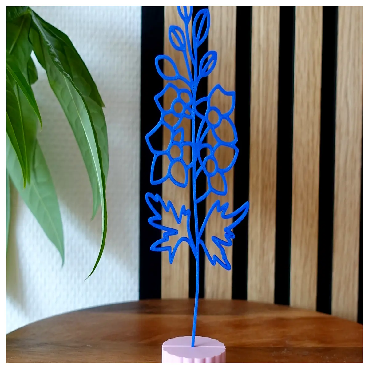 july birthstone flower delphinium jewelry women birthday present