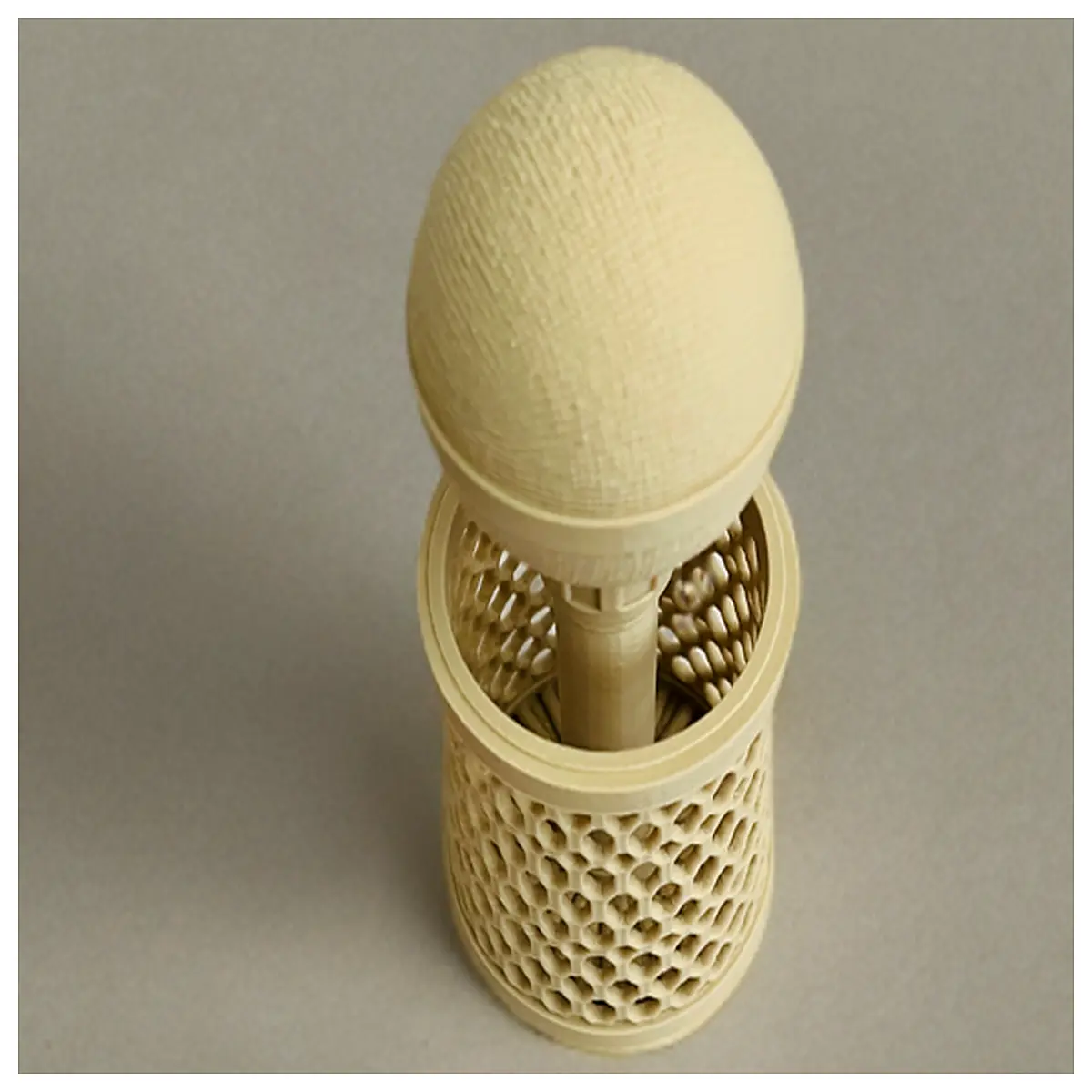 retro vintage microphone pen holder desk organizer stationery storage cute office supplies
