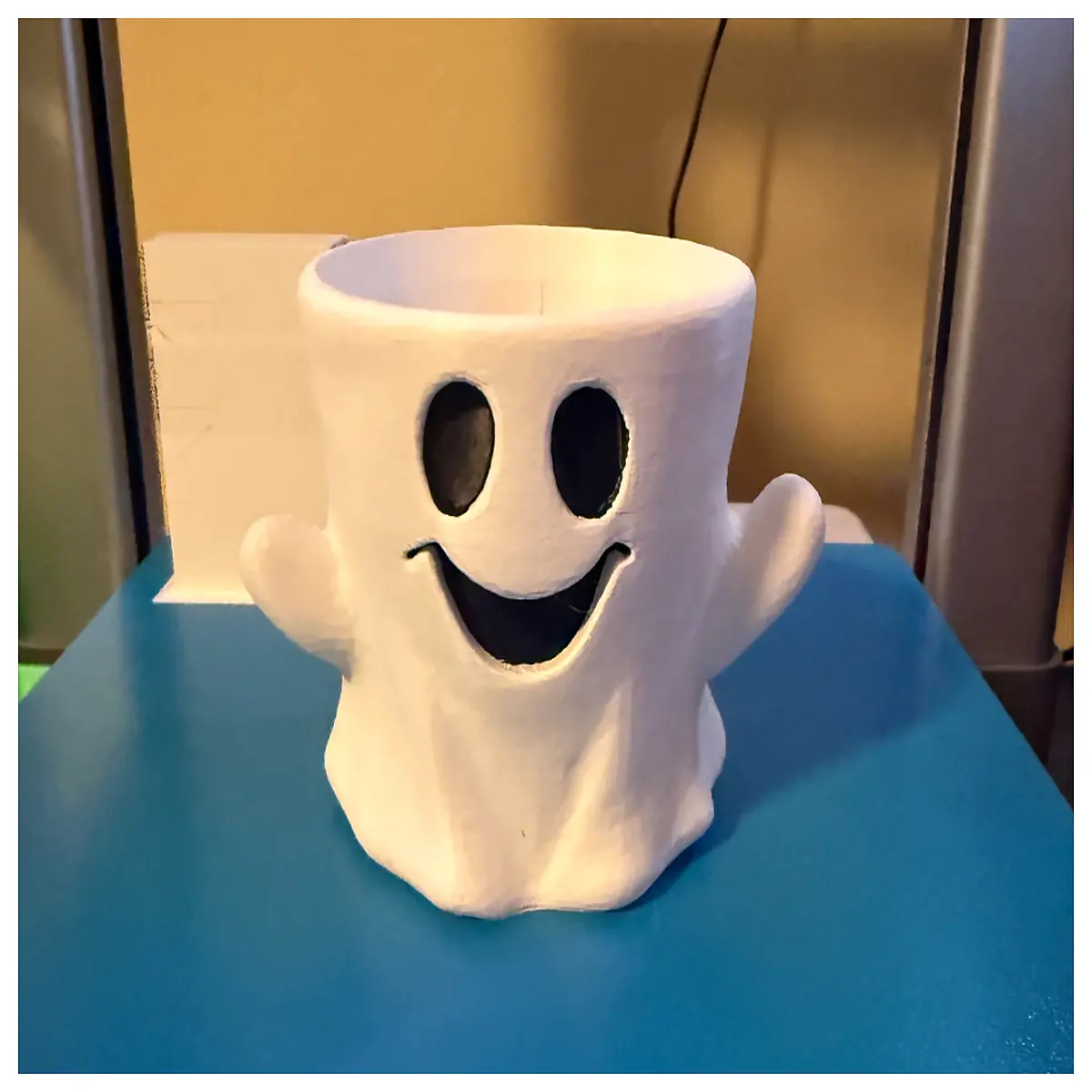 halloween candy bowl plastic ghost treat holder for kids party trick or treating bulk