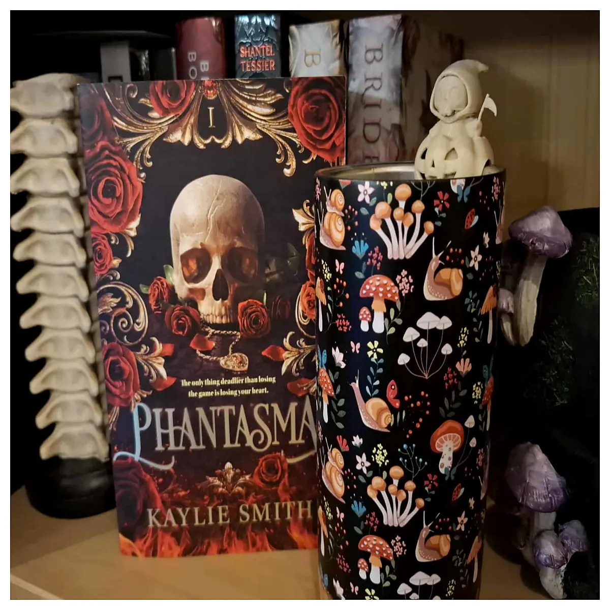 halloween tea bag holder spooky decor kitchen countertop organizer horror fans
