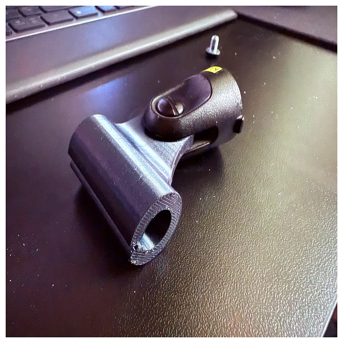 mic clip holder 12 13mm diameter for boom arm podcasting broadcasting studio recording equipment