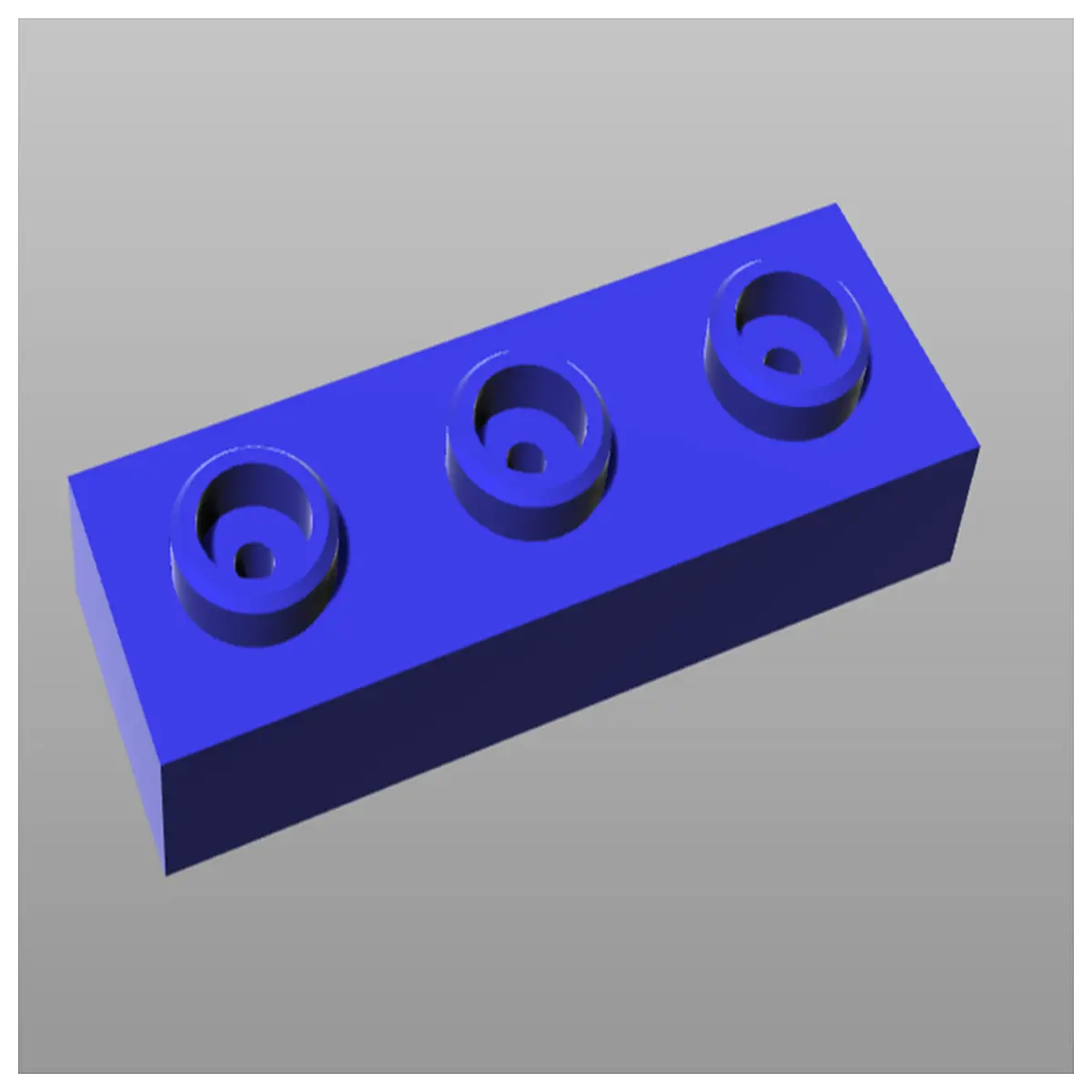 b 013 a 1x3 tech tile standard component base plate building block compatible bricks
