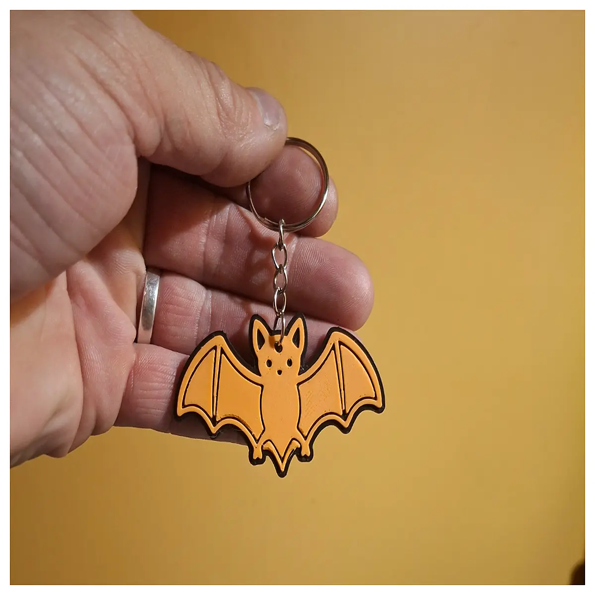 cute mini bat keychain for bags spooky gothic accessory kawaii animal charm halloween party favor gift