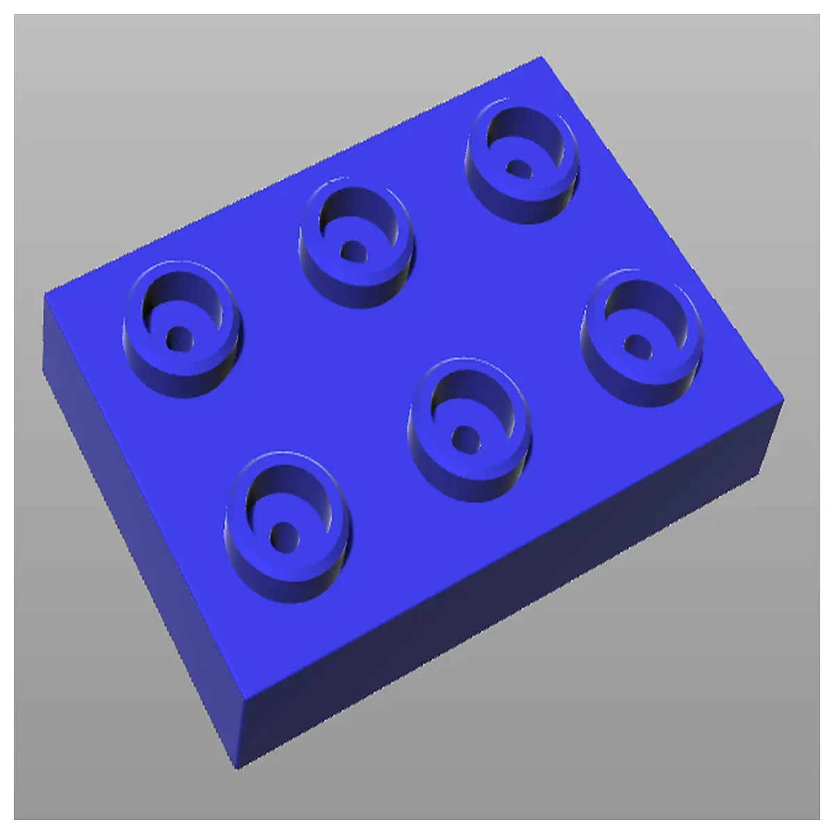 b 023 a 2x3 tech tile standard part modular building block compatible with major brands construction set