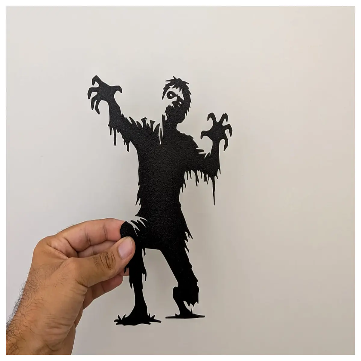 horror wall art zombie skull canvas prints for man cave spooky home decor