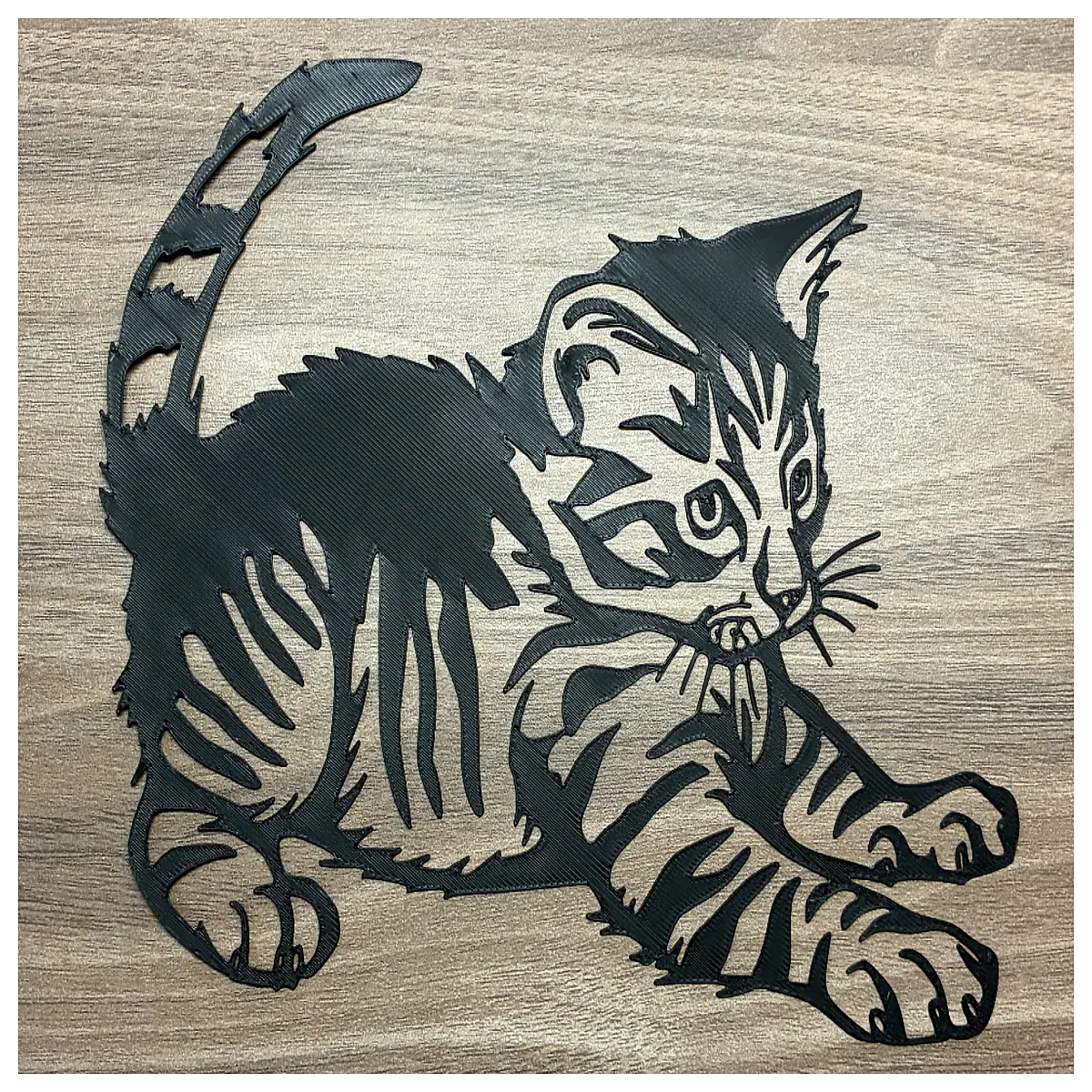 cute cat wall art stickers for bedroom living room decor kawaii animal figurines home decoration gifts