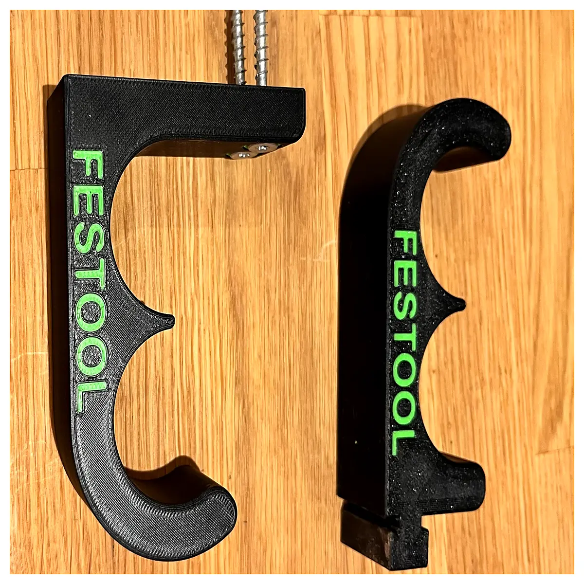 festool mft extraction hose holder wall mount 36mm bracket for workshop organization