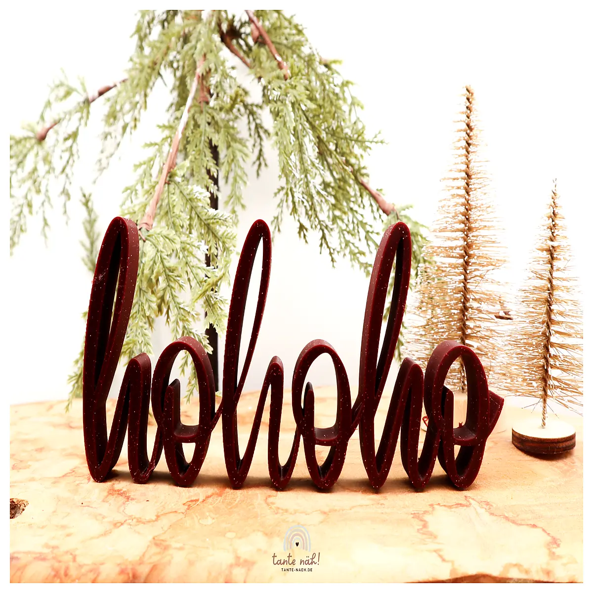 hohoho letter wall decor christmas holiday party supplies festive home decoration