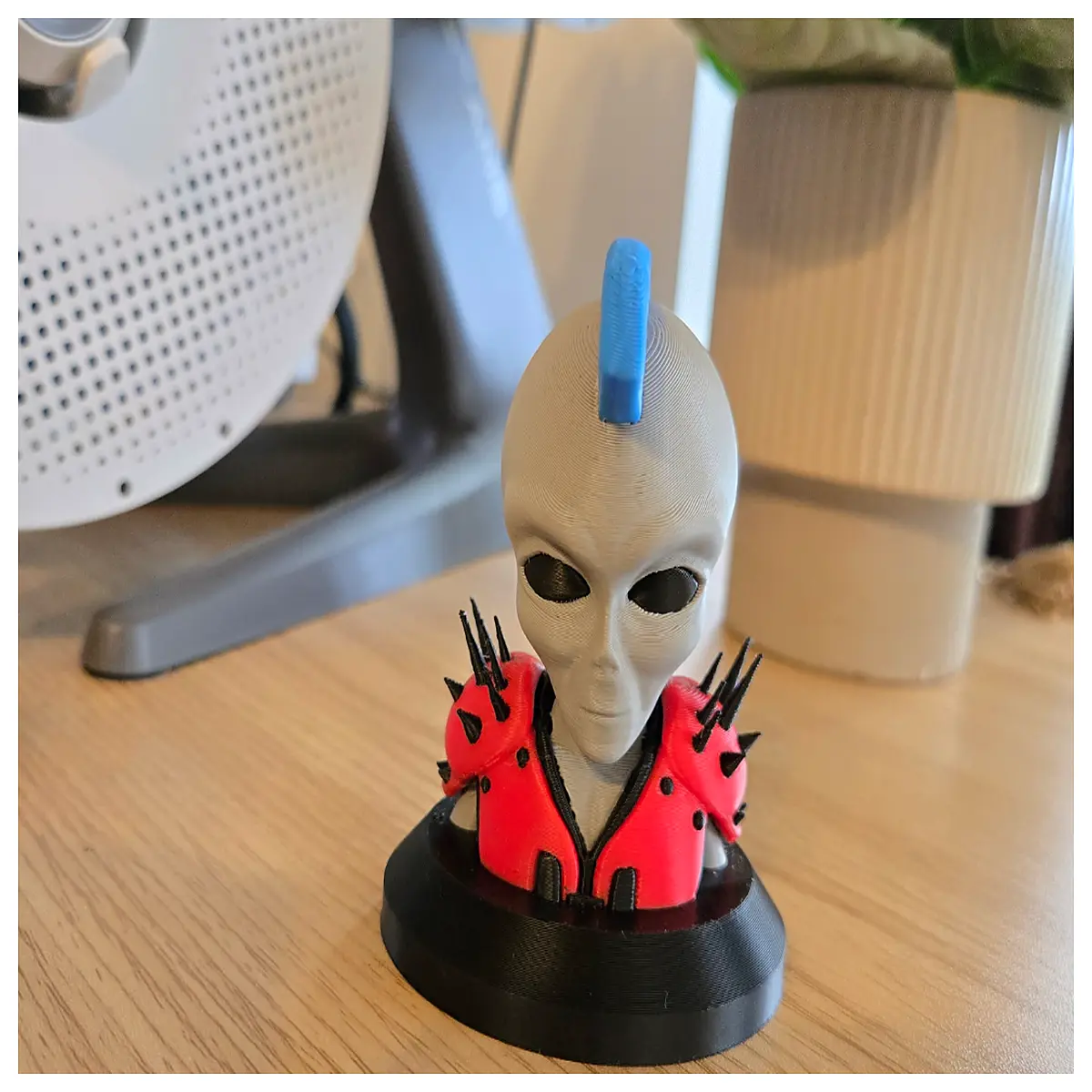 grey alien bobblehead figurine space grey area inspired collectible desk toy novelty sci fi fans