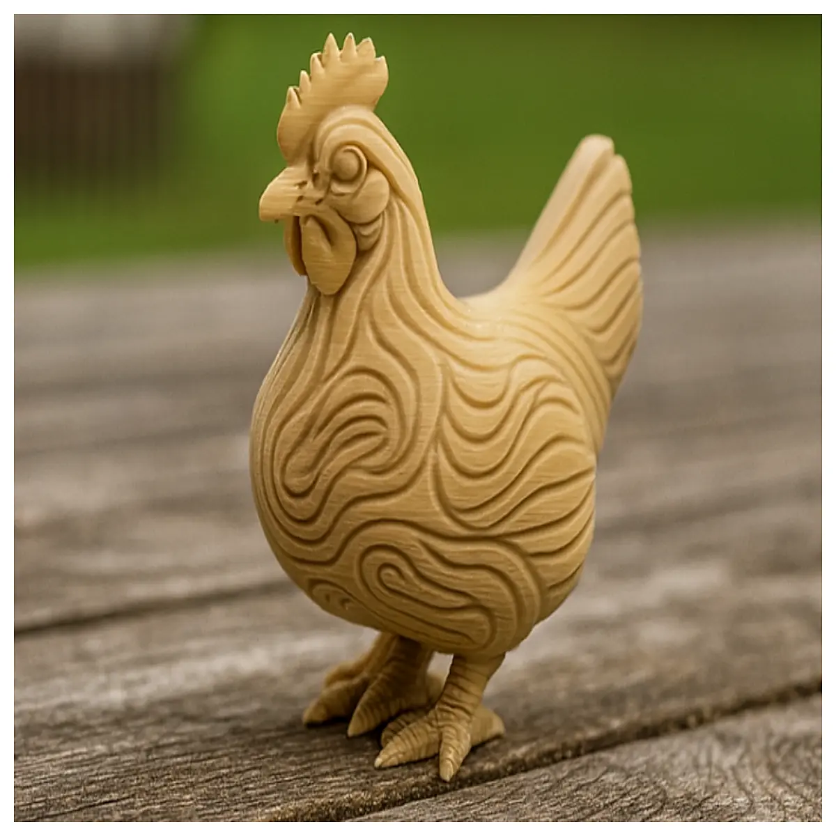 novelty wavy chicken toy funny surreal plush for desk decoration stress relief gift