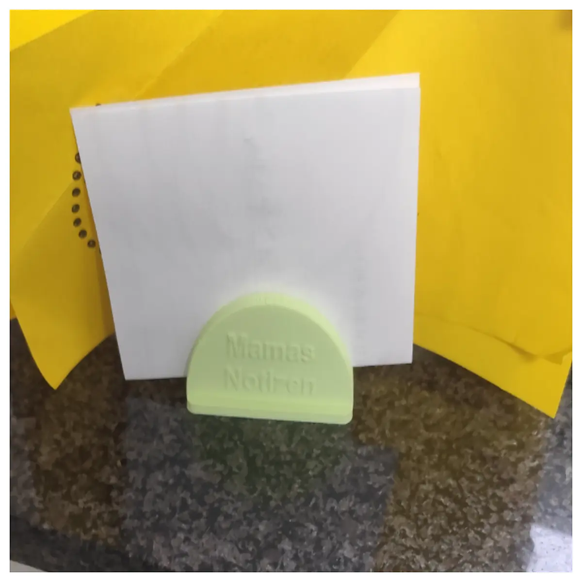 desk organizer clip for sticky notes paper holder office supply storage