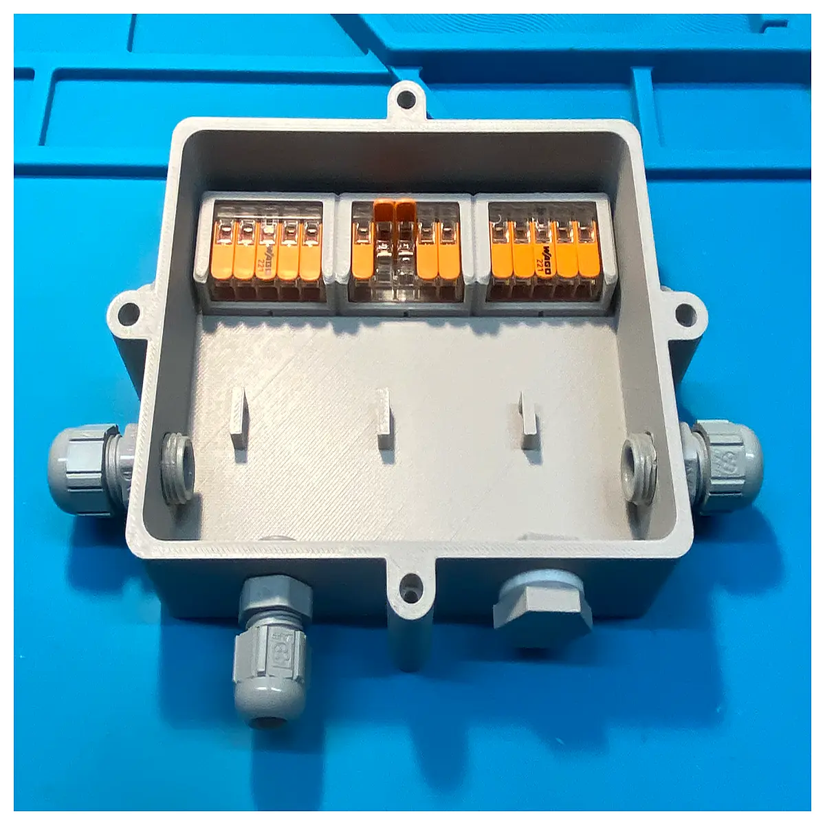 wago 221 lever nut wire connectors for electrical junction box quick splice terminal block cable connector