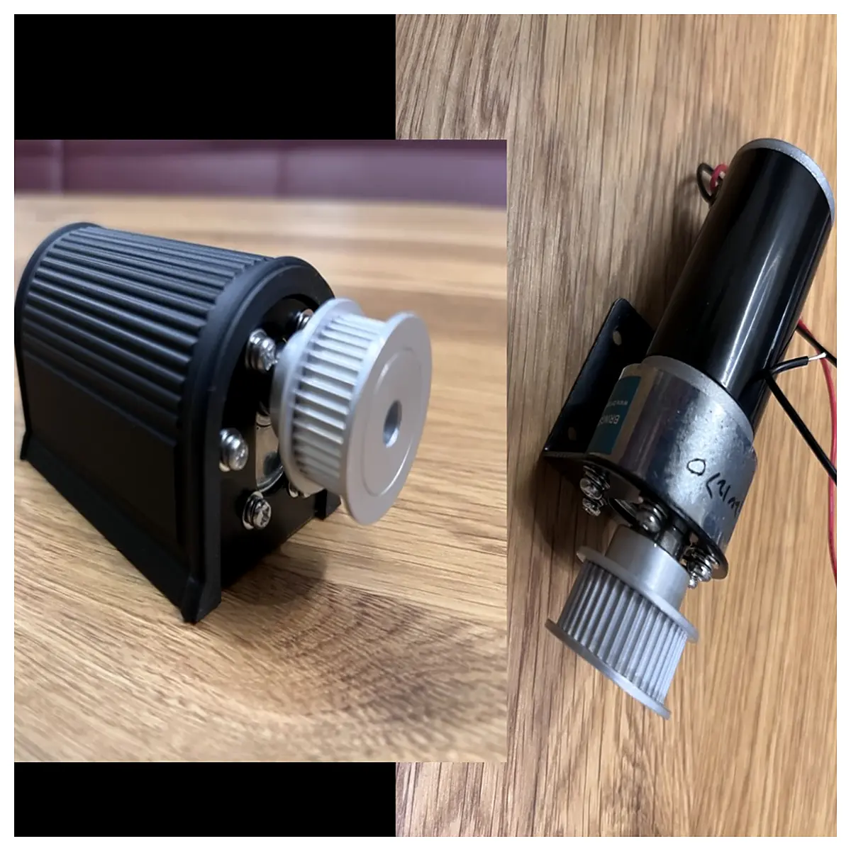 dc gear motor housing aluminum alloy die cast enclosure for rc car robot diy project replacement shell