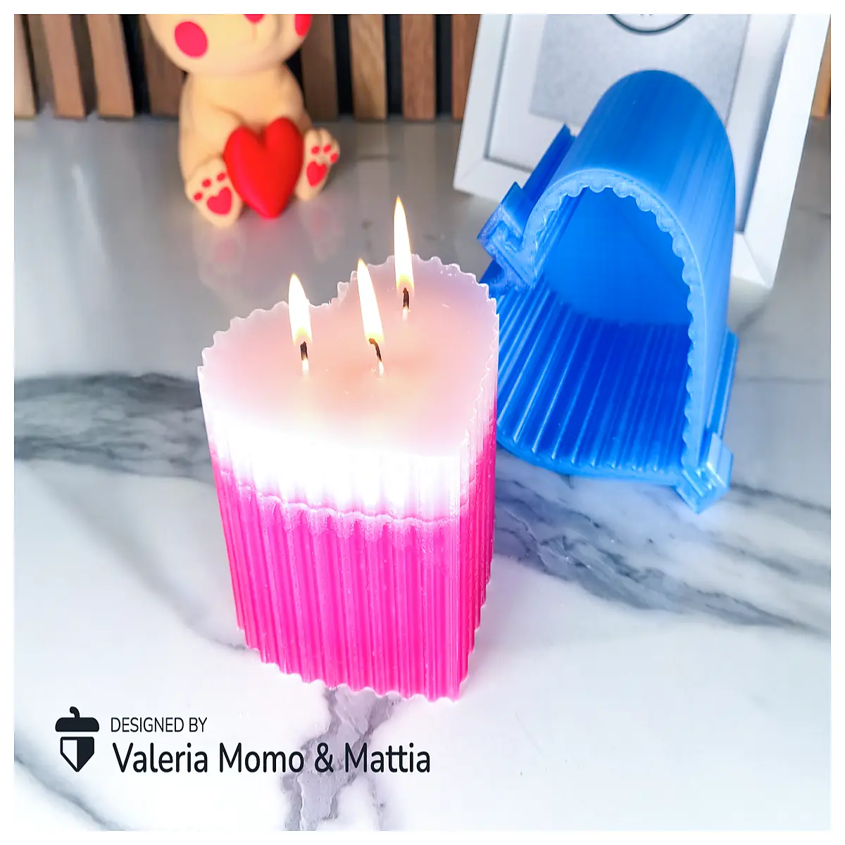 shaped candle silicone diy wax making tools for soap crafts home decor gifts