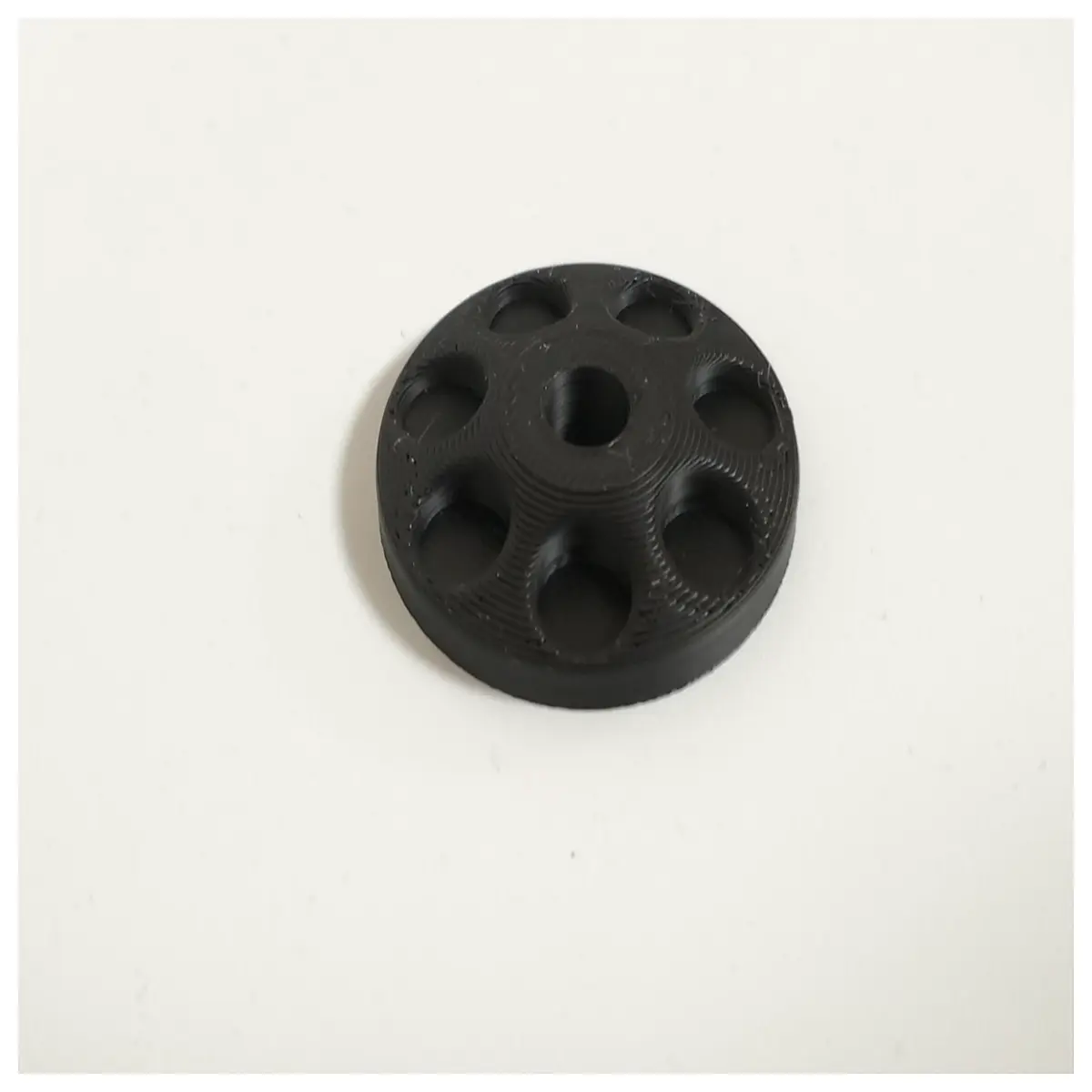 vinyl record adapter sleeve 45 rpm to 33 for turntable spindle center hole converter plastic black