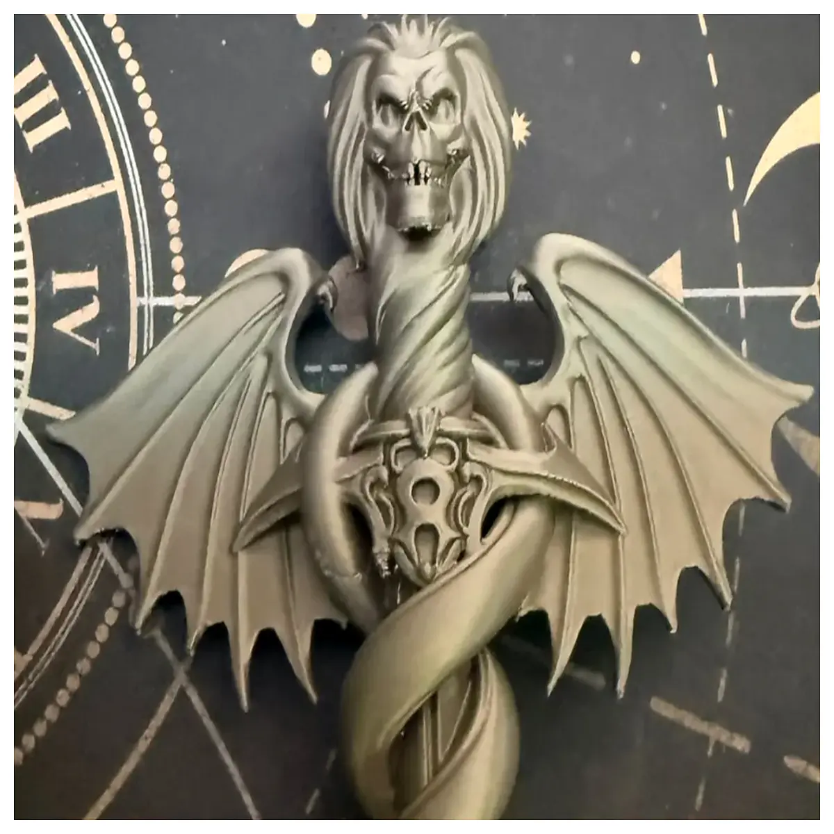 mtley cre dr feelgood staff cosplay wand prop