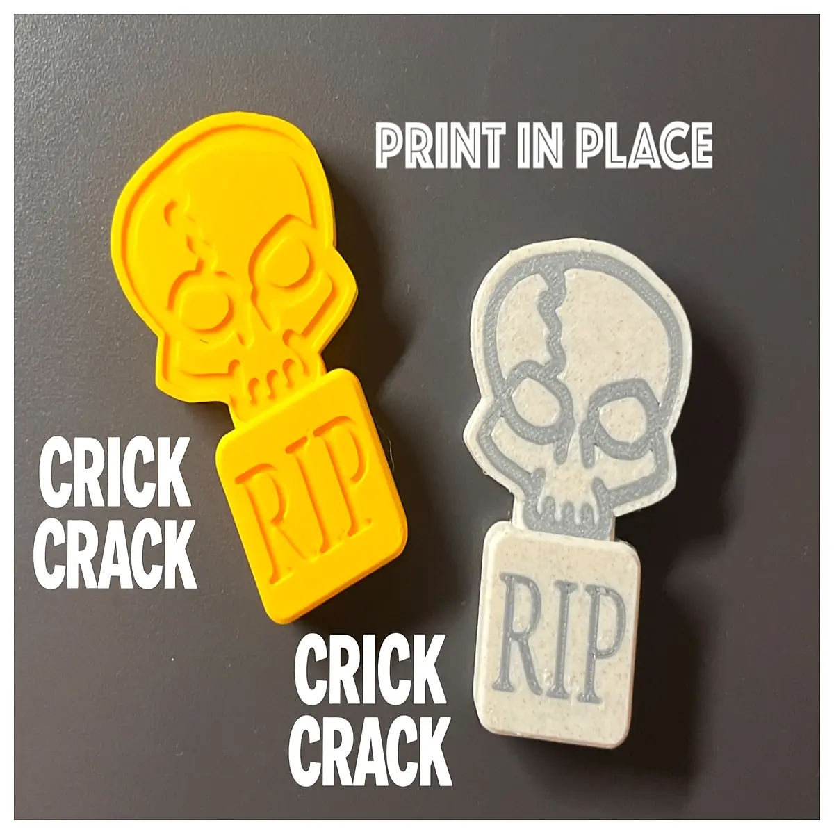 halloween stress relief bone fidget toy 12g solid resin printable anti anxiety sensory desk accessory