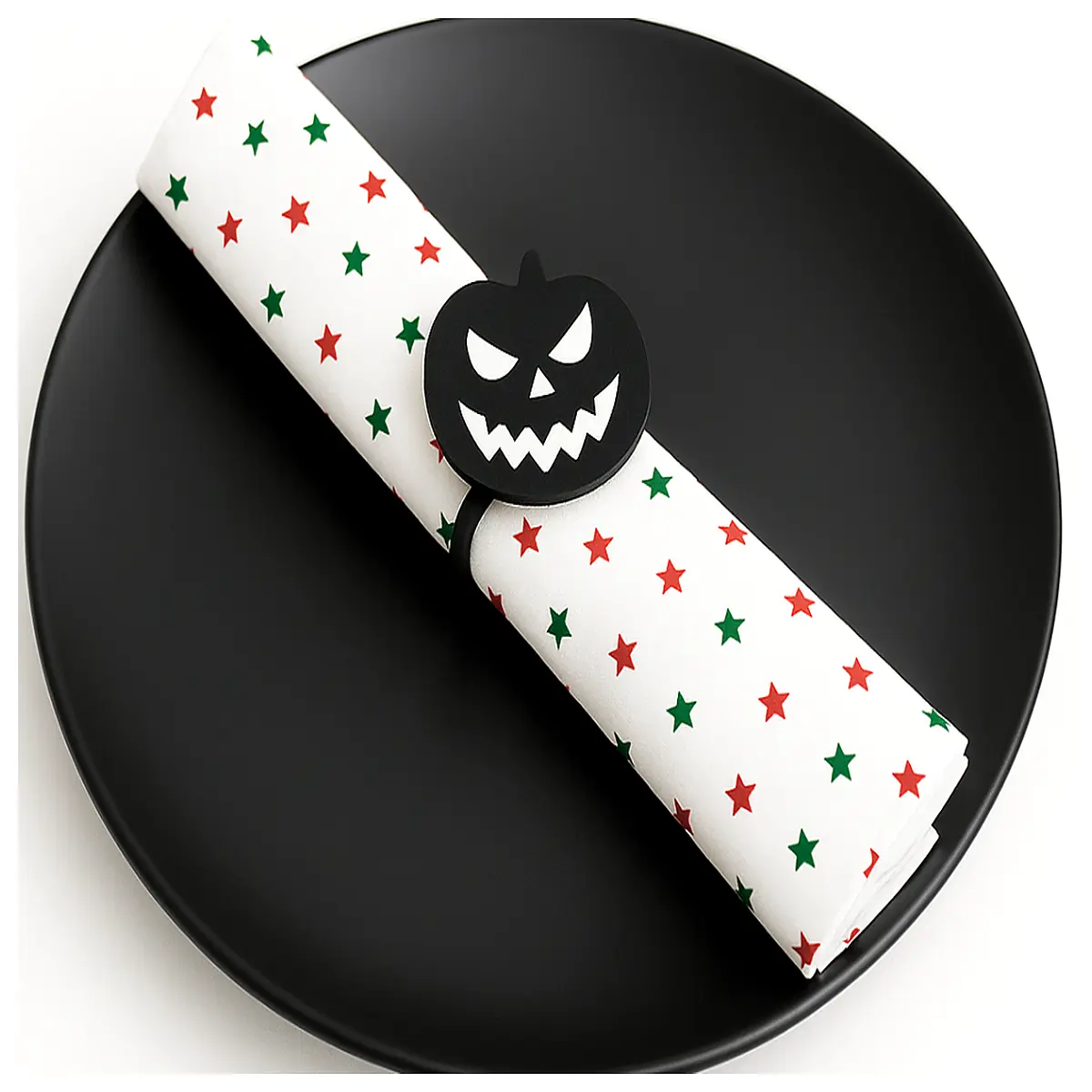 halloween napkin rings spooky party favors haunted house decor table