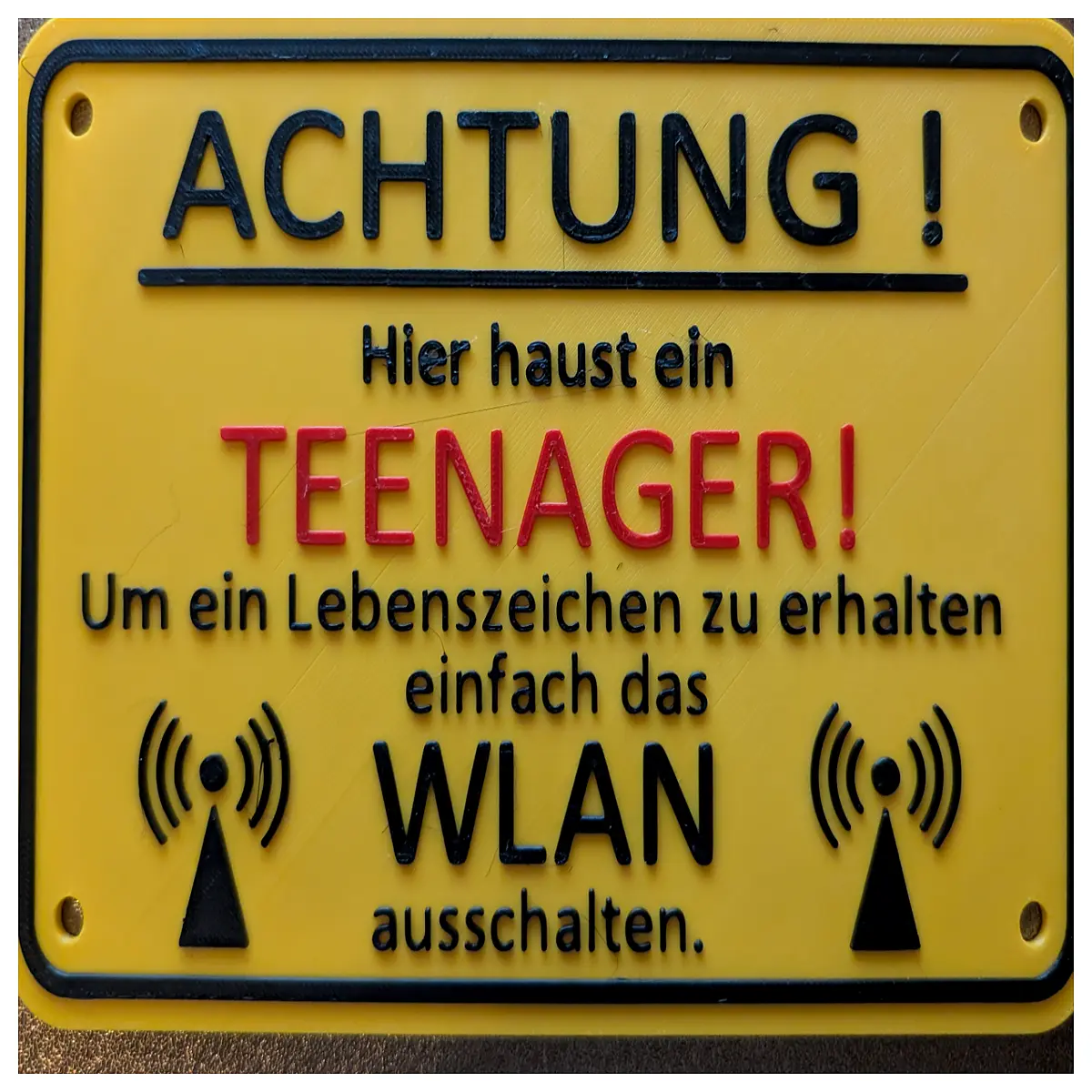 funny teen bedroom decor sign humorous wall art for boys girls room funny quote plaque