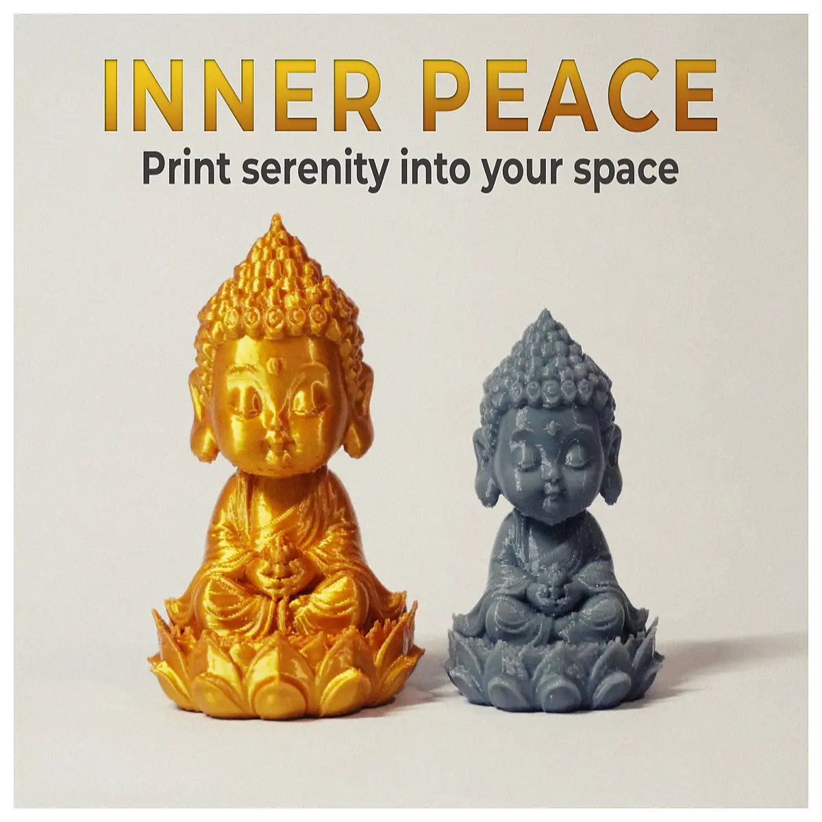 buddha statue small resin home altar zen meditation decor peaceful spiritual mindfulness