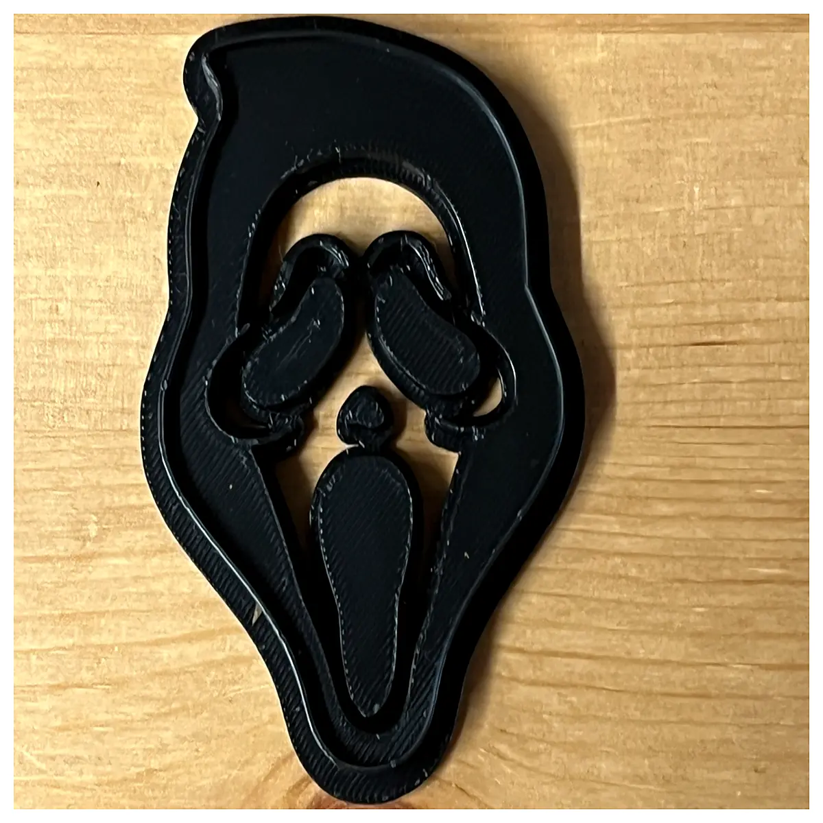 scream face cookie cutters silicone baking molds for halloween party treats