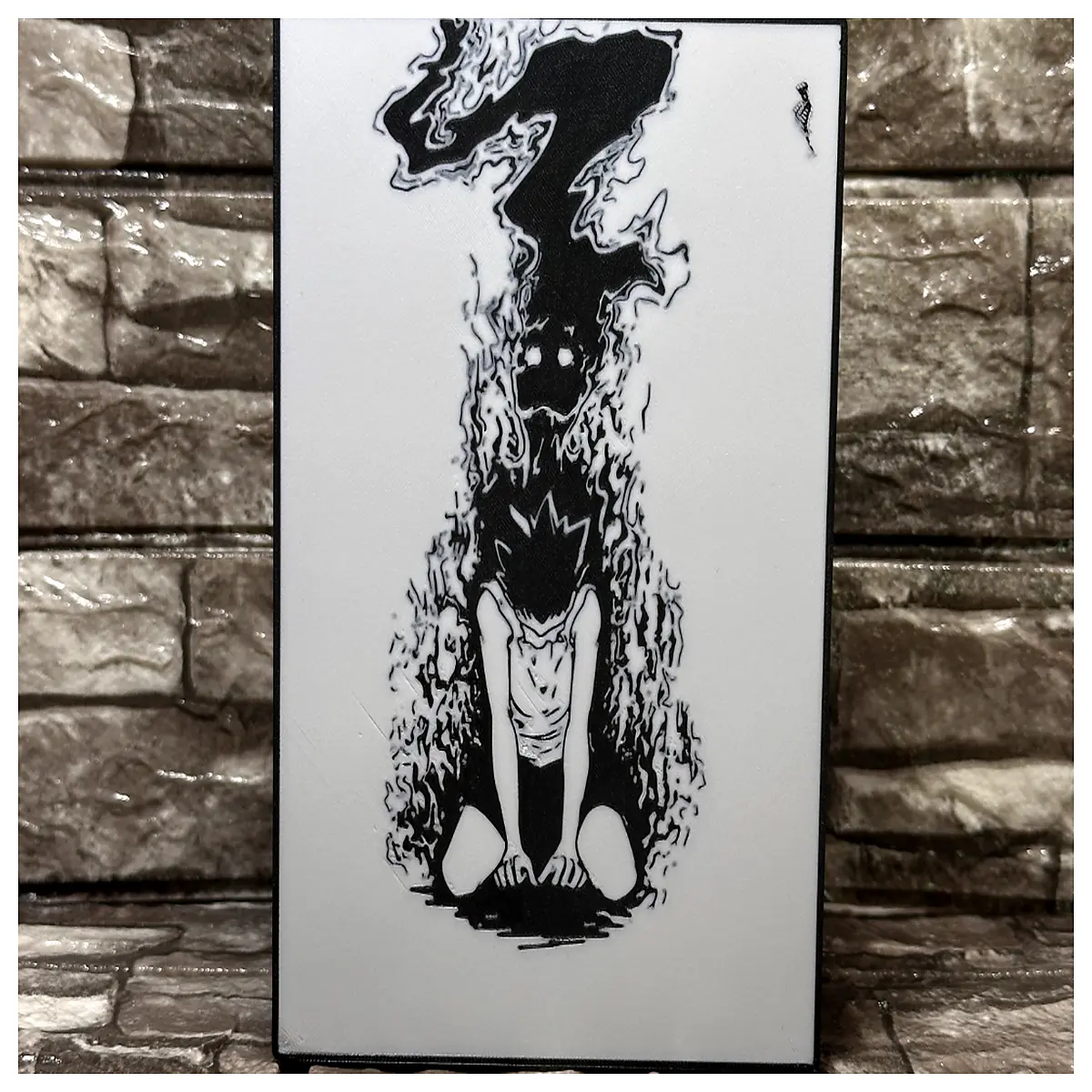 hunter x hunter gon freecss box anime wall decor glow in dark nightlight for bedroom gaming setup