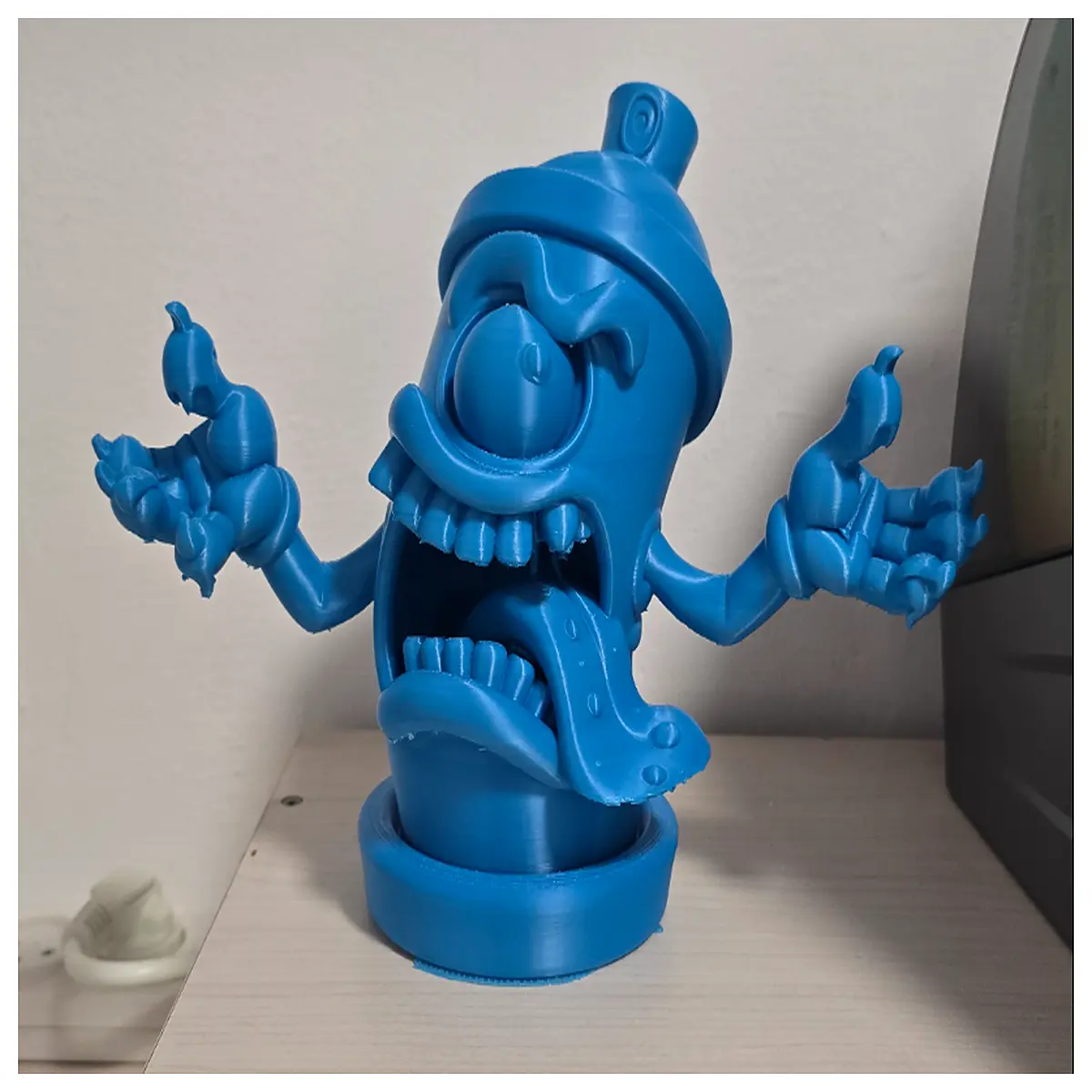 mad paint can toy crazy bottle creature for kids funny paint splatter character plush
