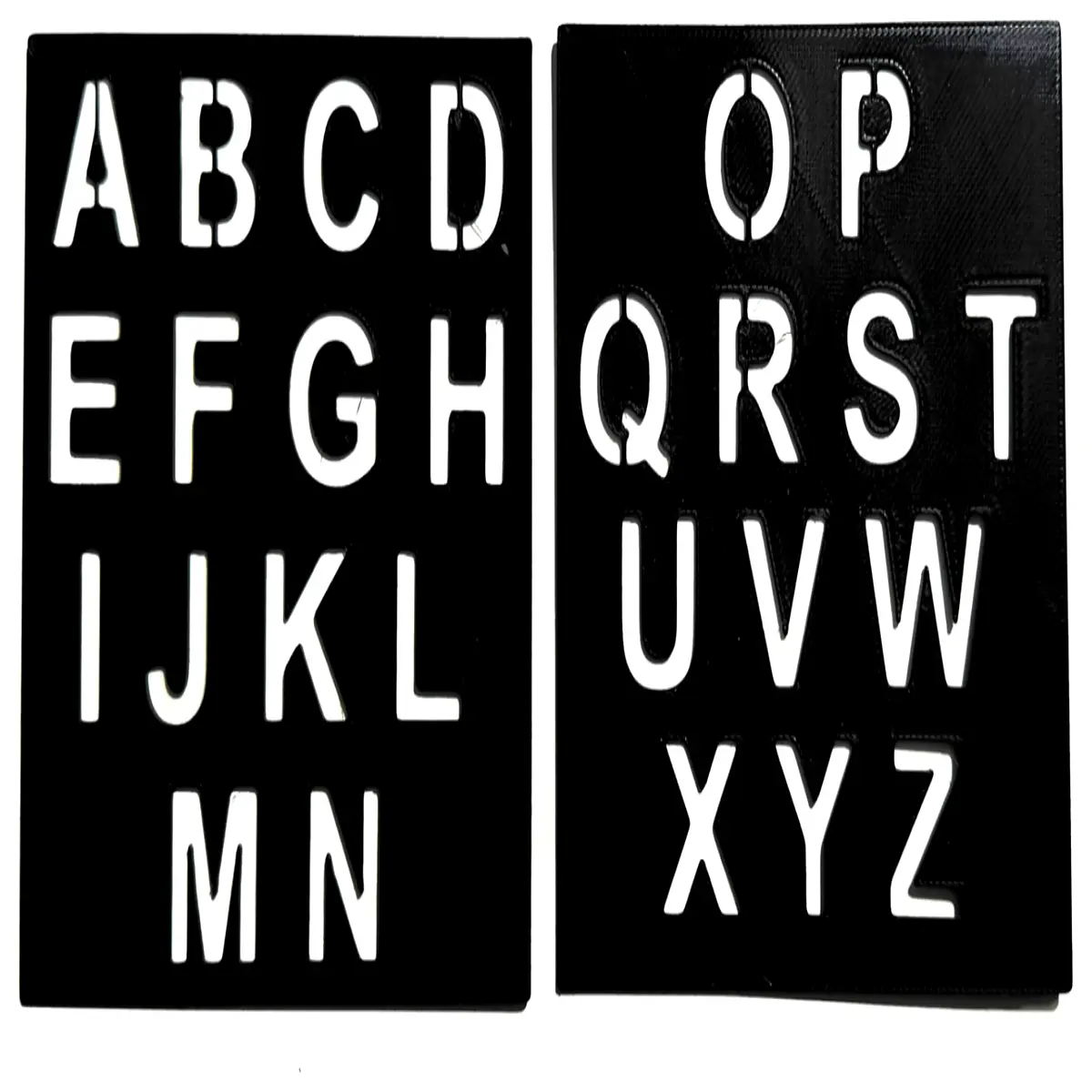 abc letter graffiti stencil for wall art baby nursery decor diy painting template kids room mural guide