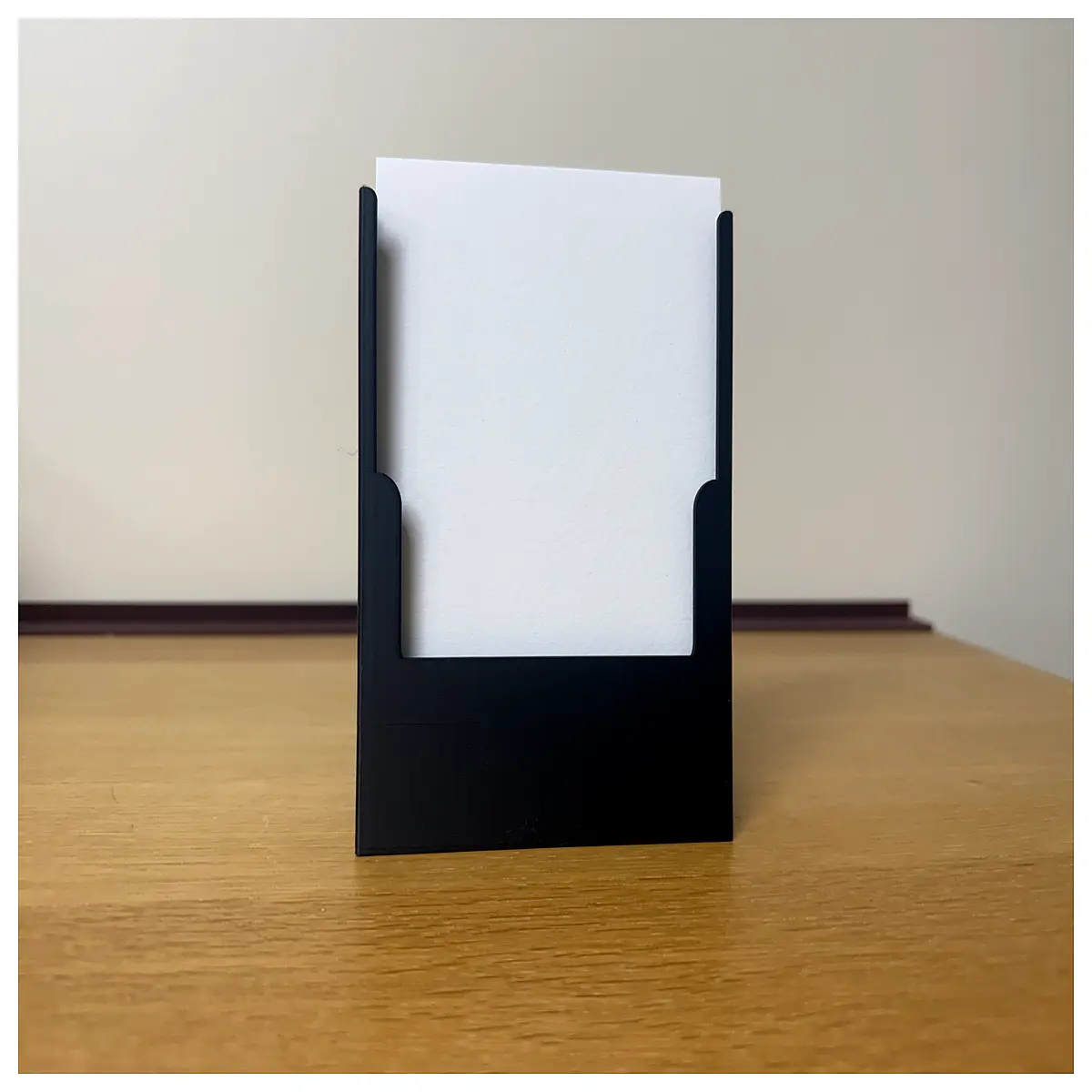 a6 flyer holder counter acrylic brochure rack table top leaflet organizer for business cards and pamphlets