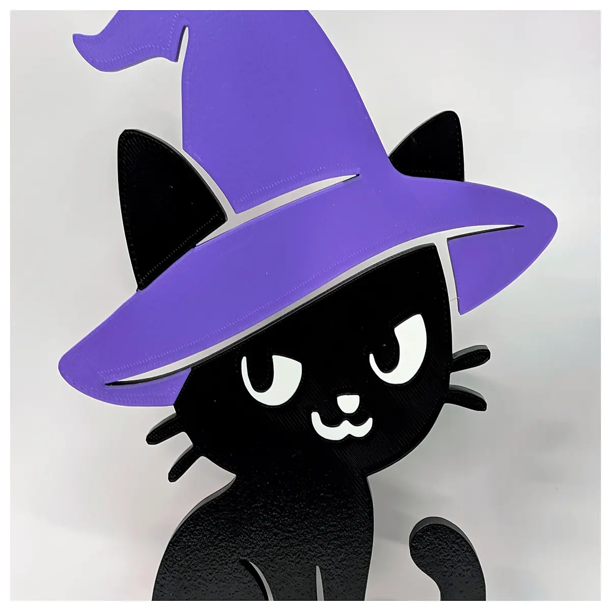 halloween shelf decor spooky cat wall art mischievous kitten hanging organizer haunted house room accents festive mantel for kids