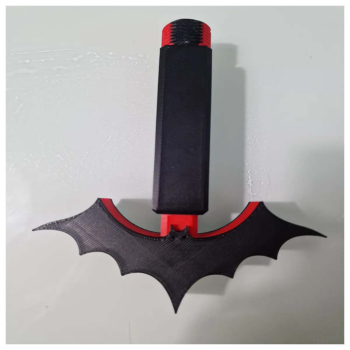bat shaped shower head halloween bathroom decor spooky faucet cover party supplies