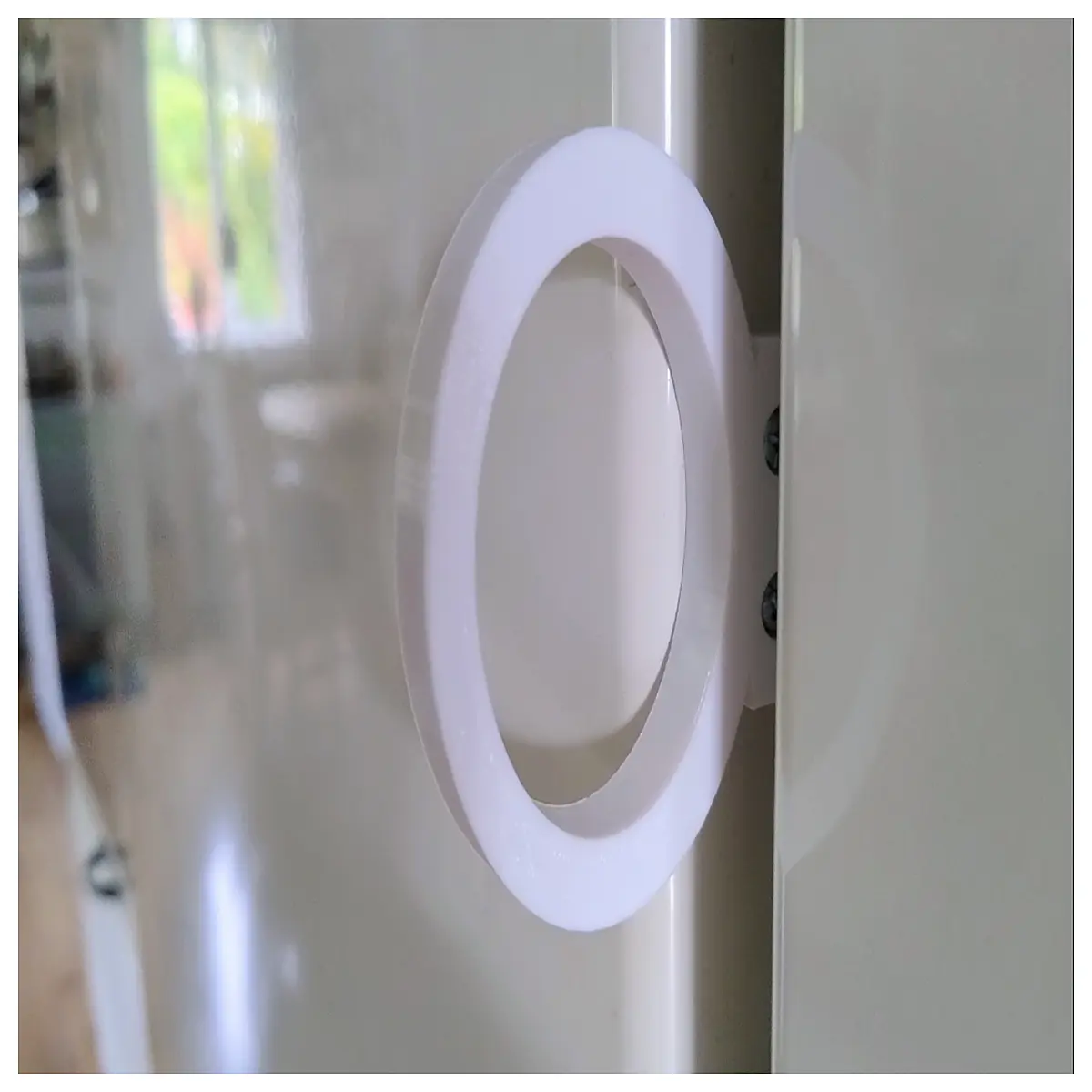 oval handle replacement for miele fridge freezer door parts compatible with k 7003 d series stainless steel pull