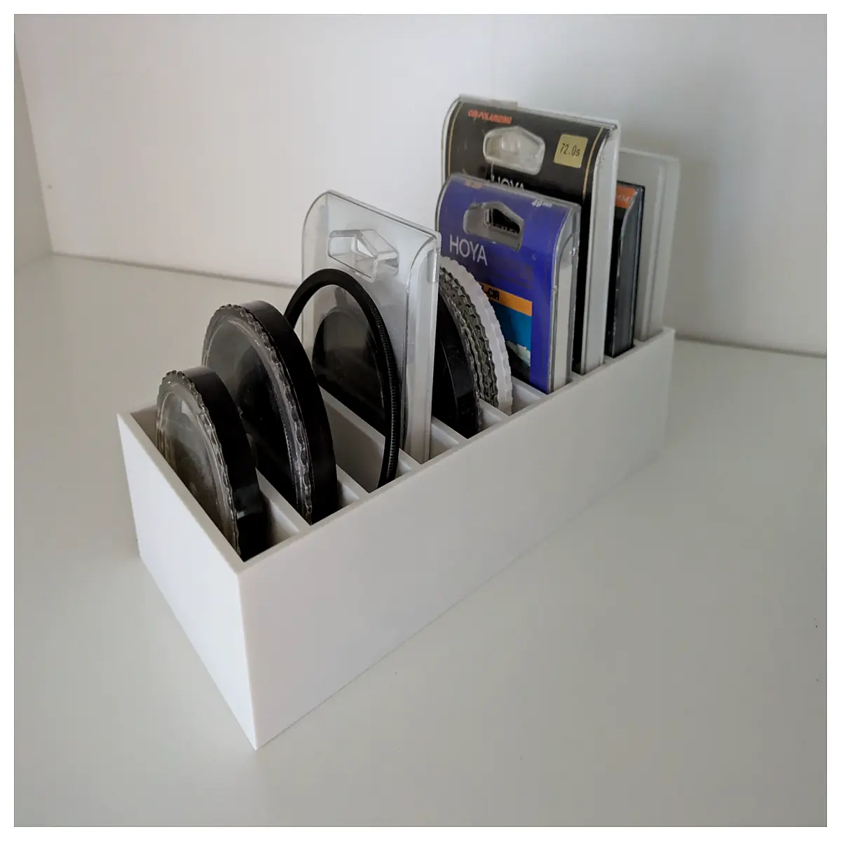 film canister storage box organizer for photography accessories durable plastic case to keep photo safe and tidy